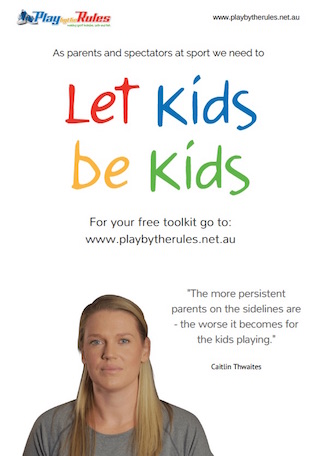 Let Kids Be Kids Poster