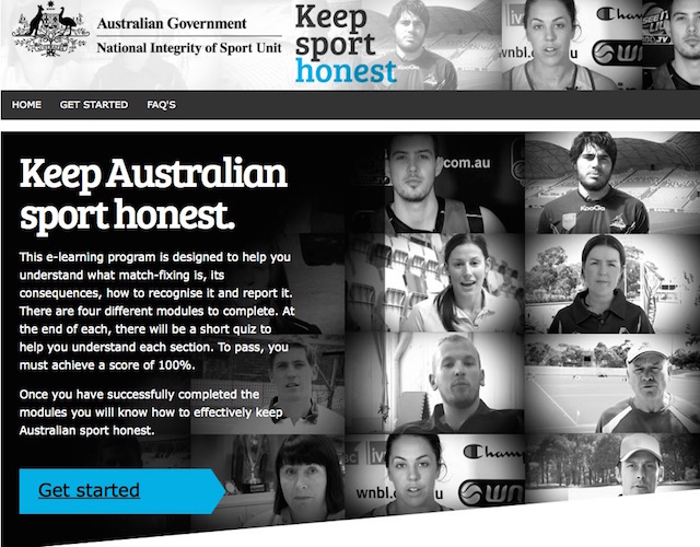 Keep Sport Honest online course
