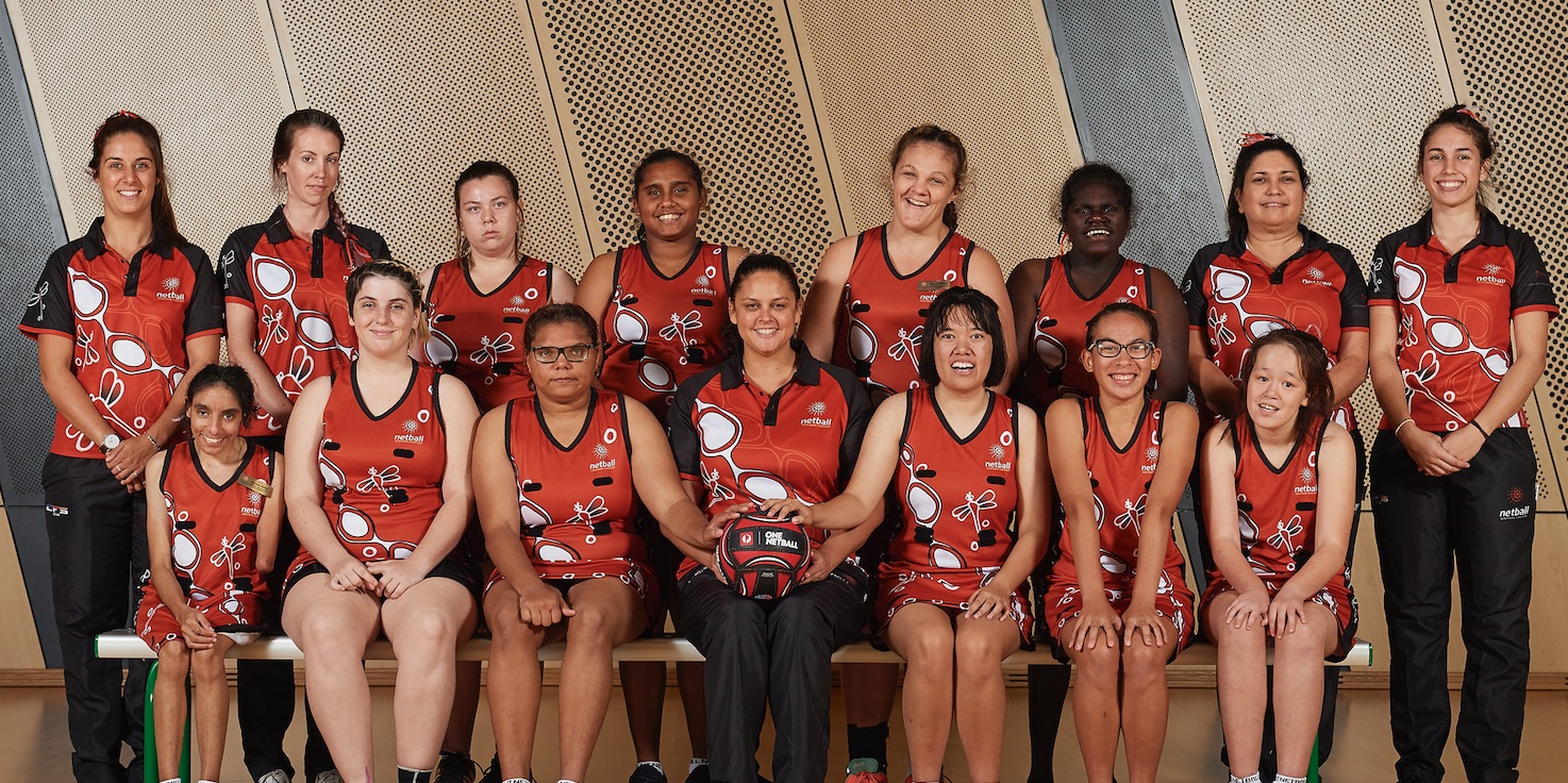 Northern Territory Netball - Dragonflies Netball team for players with intellectual disability