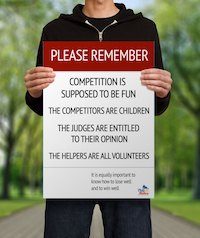 Pony Club Please Remember Poster template